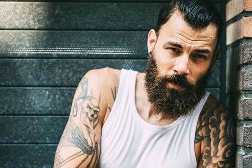 Hombres con barba
