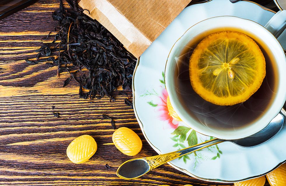 il tè nero è per la dieta
