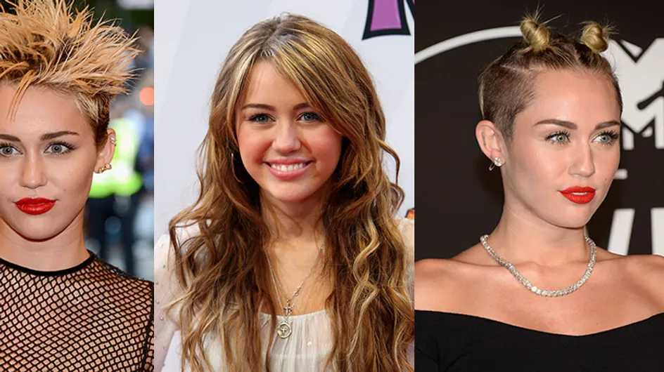 Happy Birthday Miley Cyrus! Her Hair Evolution: From Disney Locks to Her Badass Buzzcut