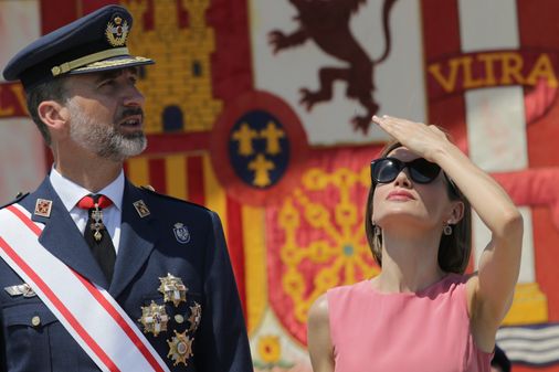 Los Reyes Felipe y Letizi