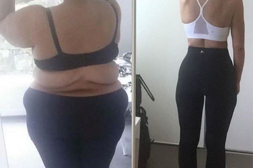 Weight loss before and after pictures