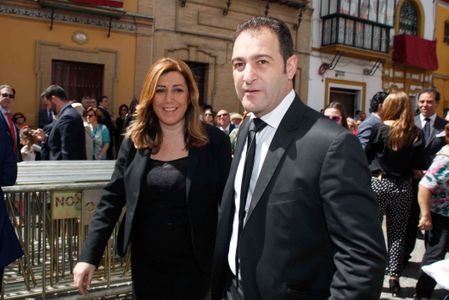 Susana Díaz y su marido