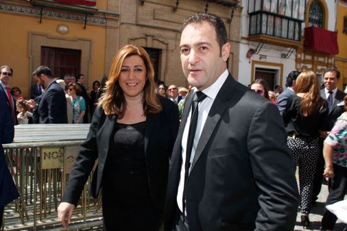 Susana Díaz y su marido