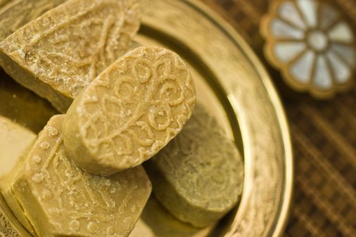 Pastillas de jabón de Alepo