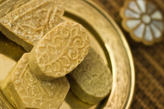 Pastillas de jabón de Alepo