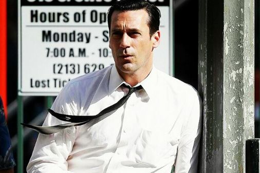 Jon Hamm en Mad men