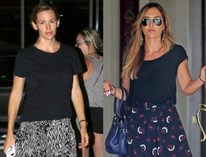 Jennifer Garner y su ex niñera Christine Ouzounian