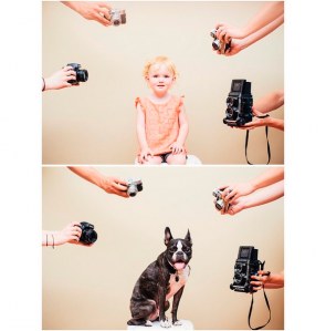One dog. One baby. Who wore it better