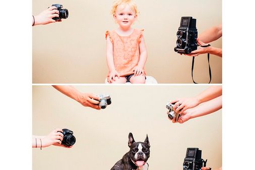 One dog. One baby. Who wore it better