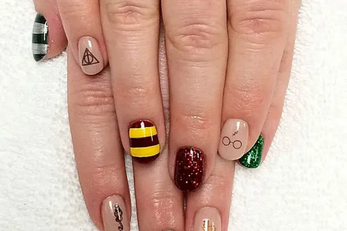 Harry Potter Nail Art