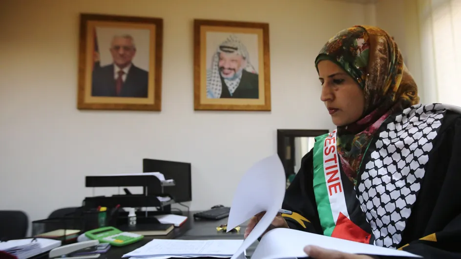 En Palestine, une femme célébre un mariage pour la première fois