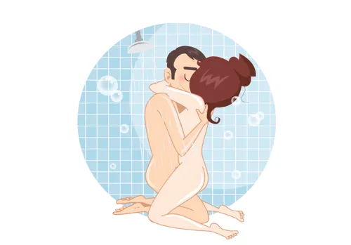 In sex der dusche stellungen ᐅ Sex