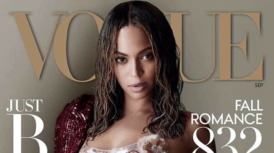 Beyoncé sensuelle en couverture de Vogue (Photos)