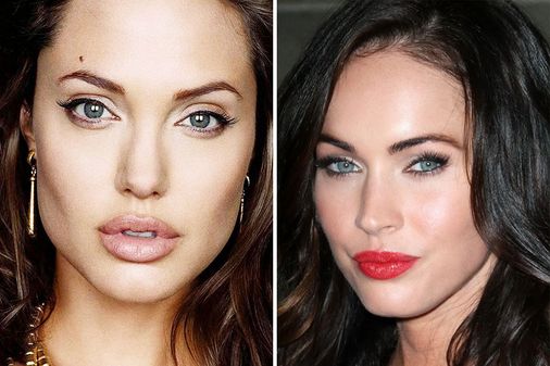 Angelina Jolie y Megan Fox
