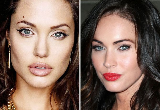 Angelina Jolie y Megan Fox