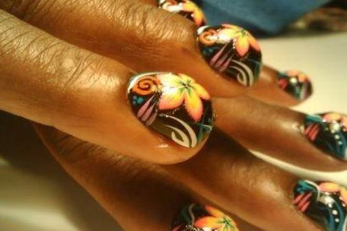 Bubble nails