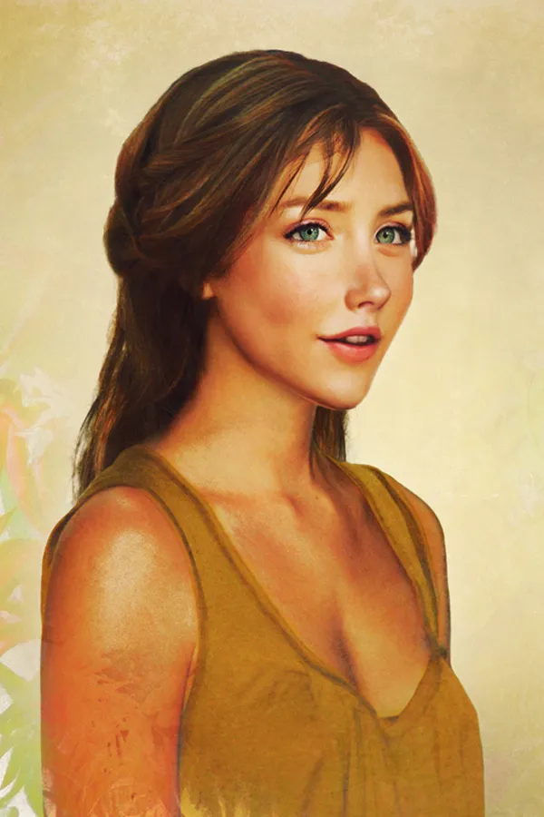 what disney characters would look like in real life