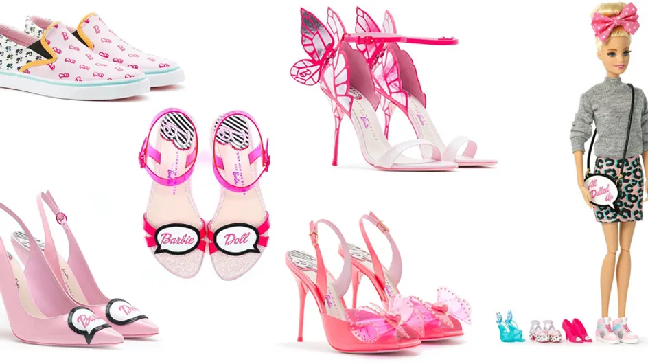 Sophia Webster imagine des chaussures ​Barbie® pour adultes