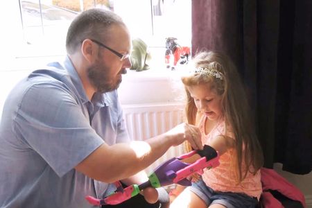 Stephen Davies und die kleine Isabella