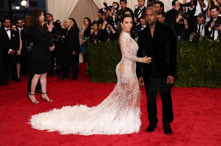 Keyne West y Kim Kardashian