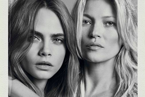 Kate Moss Et Cara Delevingne Duo Rétro Pour Mango