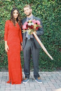 Colourful Wedding Dresses
