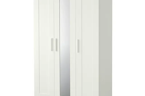 Armario BRIMNES blanco con tres puertas