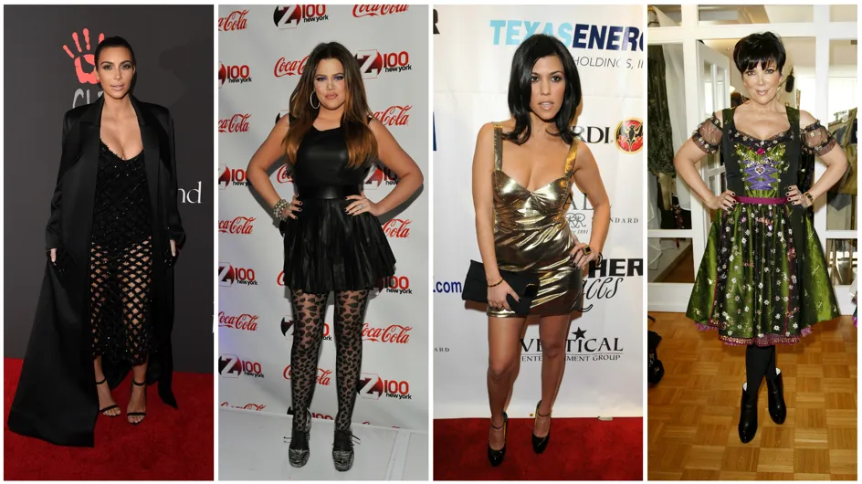 Les "incroyables" looks provocants de la famille Kardashian