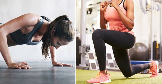 Geniales Home-Workout ohne Geräte für den ganzen Körper