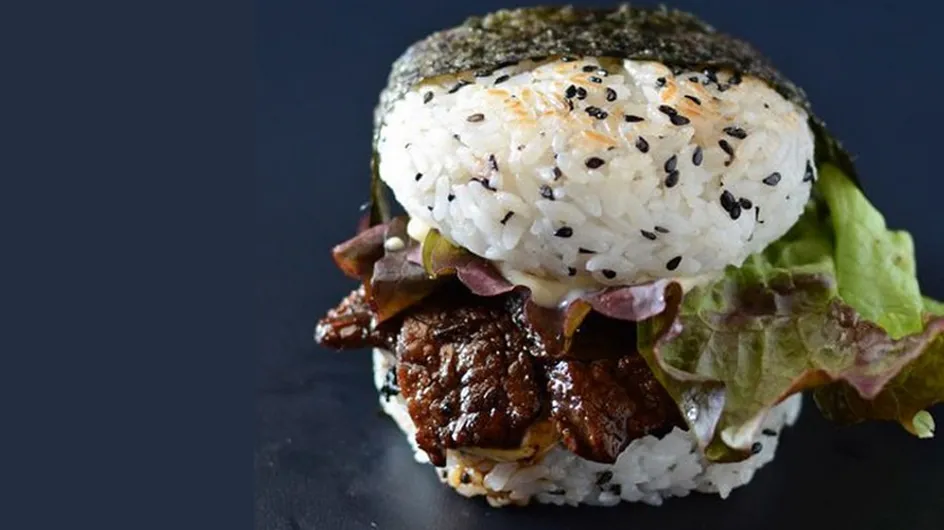 La sushi- hamburguesa, posiblemente el mejor invento culinario de los últimos tiempos