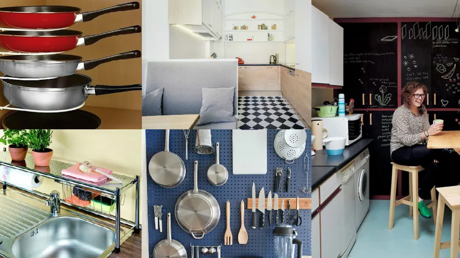 Ideias para aproveitar ao máximo (e com muito estilo) uma cozinha pequena