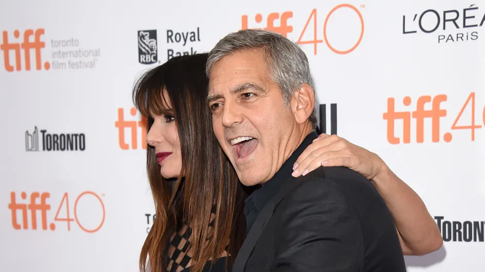 Sandra Bullock sublime aux côtés de George Clooney au Festival de Toronto (Photos)