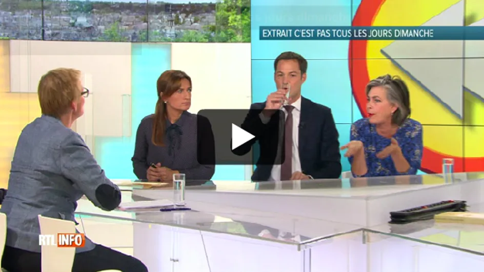 Débat mouvementé sur les migrants dans "C'est pas tous les jours dimanche" sur RTL TVI