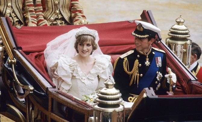 Diana y Carlos de Inglaterra