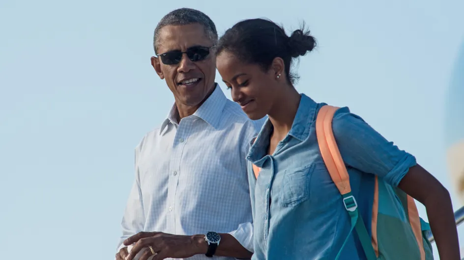 Barack Obama ému à l'idée de voir sa fille Malia partir à la fac