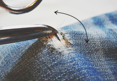 Destroyed Jeans Selber Machen Diy Tutorial Fur Die Trend Jeans