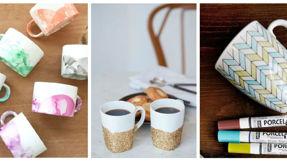 Nos idées de mugs DIY repérés sur Pinterest (Photos)