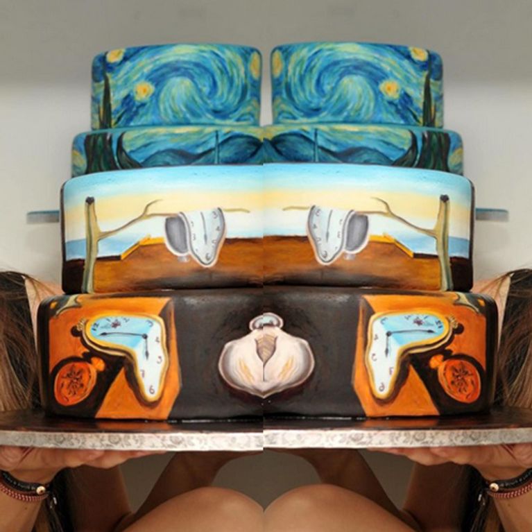 This Talented Artist Recreates Famous Paintings On Cakes
