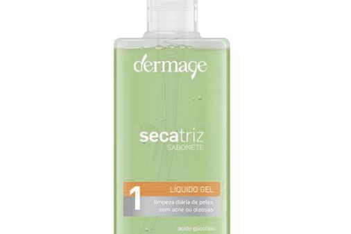 Secatriz Sabonete Líquido Gel, Dermage, R$ 58