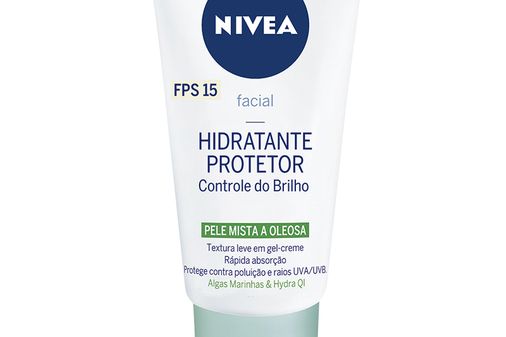 Facial Hidratante Protetor Controle do Brilho, Nivea, R$ 24
