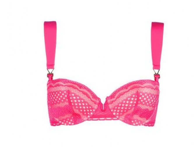 Stella Mccartney Alina Playing contour plunge bra