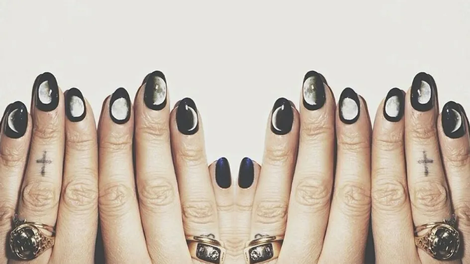 The Blood Supermoon Is Seriously Rubbing Off On Our #ManiMonday
