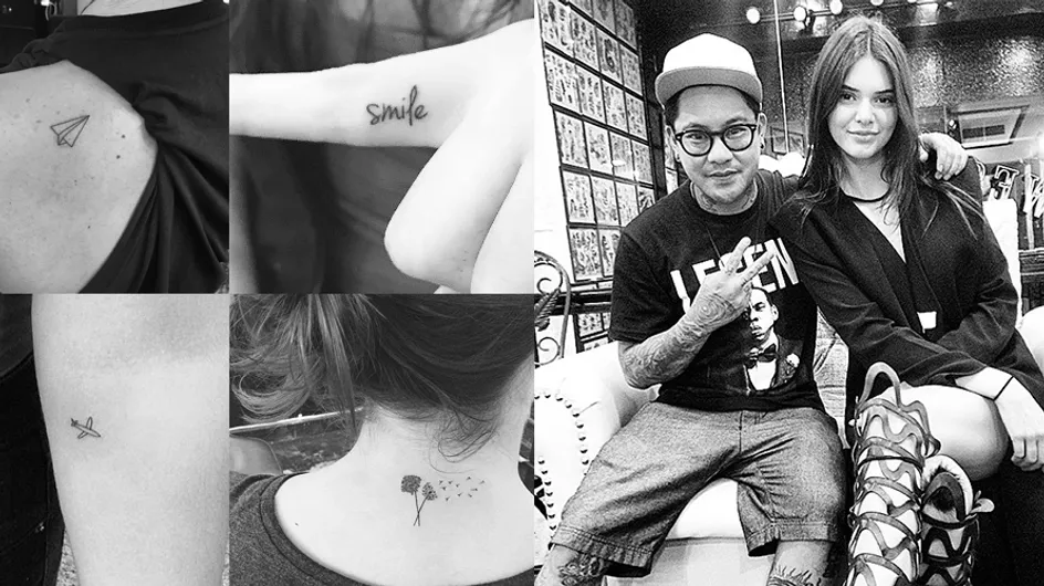 Tatuagem minimalista com Jon Boy, o tatuador de Kendall Jenner