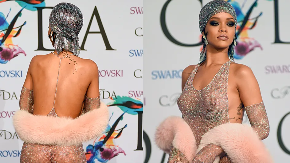 Transparências ousadas não fazem mais parte do guarda-roupa de Rihanna