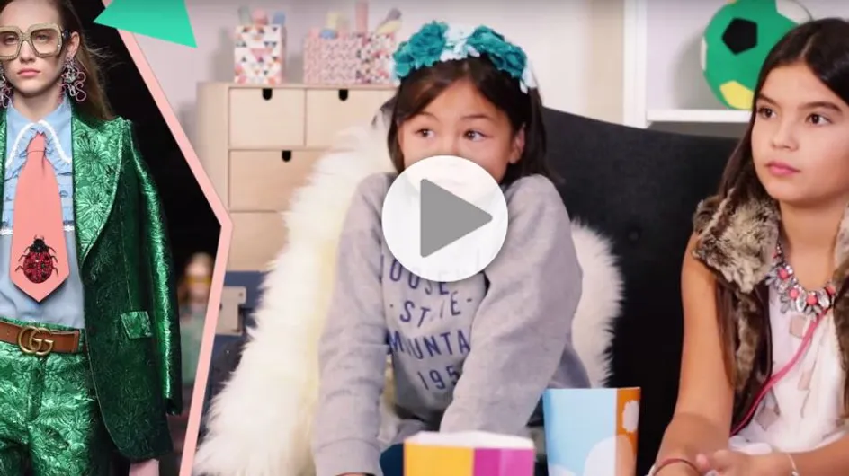 Ce que les enfants pensent de la Fashion Week (Vidéo)