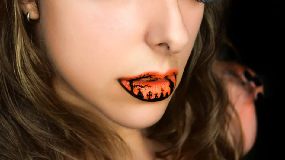 Lip art : Des lèvres terriblement bluffantes pour Halloween