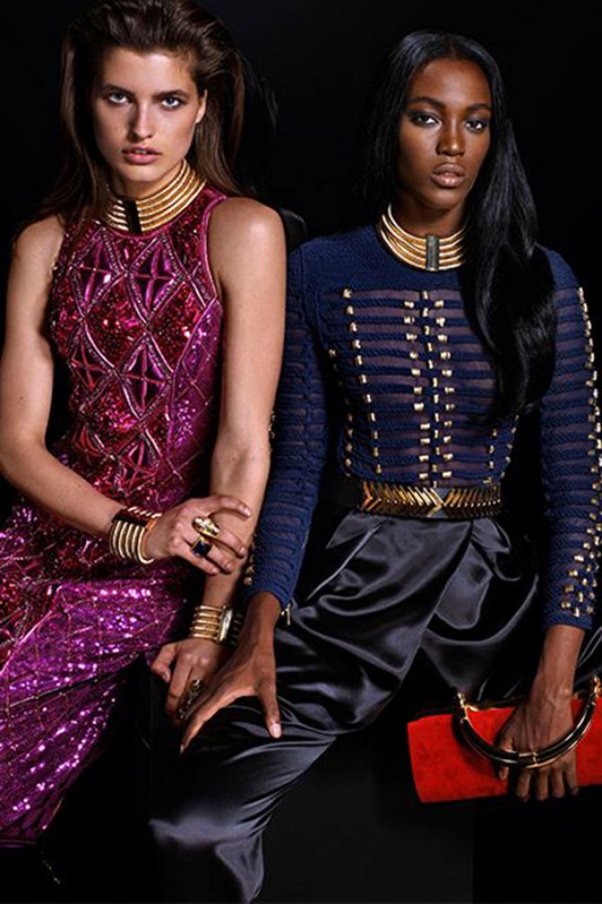 Balmain H&M collaboration