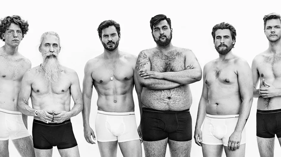 #JustTheWayYouAre, a campanha de cuecas pela real beleza masculina