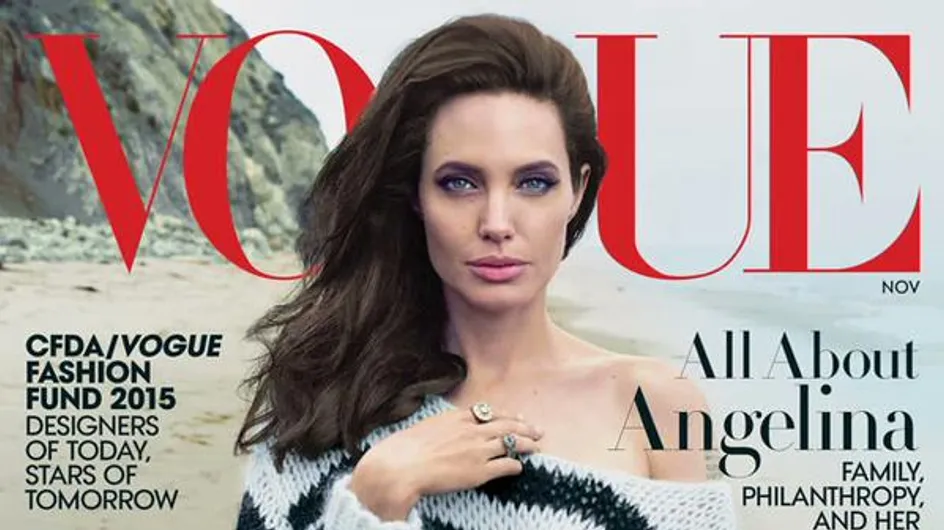 Angelina Jolie pose avec toute sa famille pour Vogue (Photos)