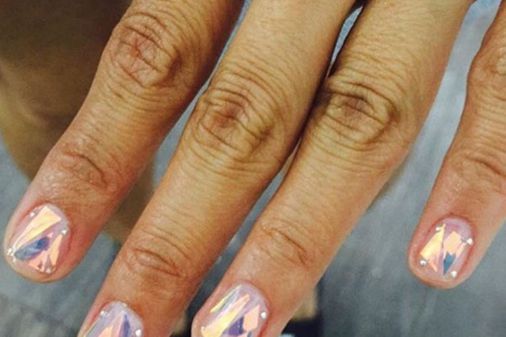 korean glass nails trend